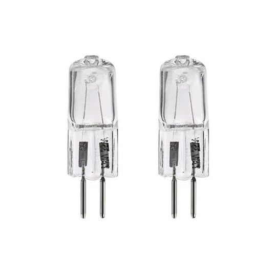 LISOCLU Halogenlampe G4 2 Pin 12V 20W T3 Bi-Pin G4 Sockel 350lm 360° Abstrahlwinkel / 3000K Warmweiß Dimmbar Halogenlampen (2 PCS) G4 (dünner Fuß) - 12V-10W von LISOCLU