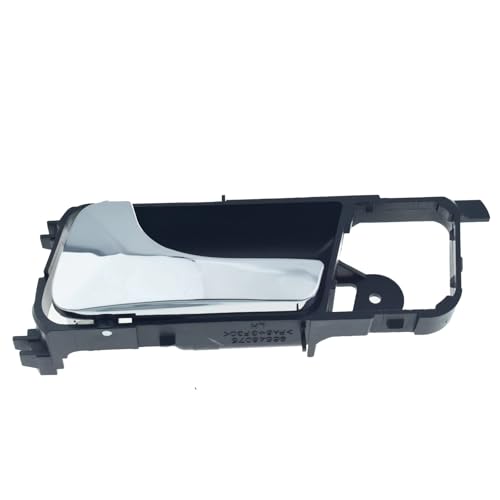 Kompatibel Mit DAEWOO Für Nubira 2003 2004 2005 2006 2007 96548063 96548064 96548115 96548116 Innentürgriff Vorne Hinten Links Rechts auto Innentürgriff(Chrome,Left) von LISROEU