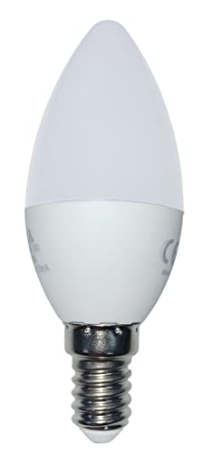 LED Glühbirne Kerze 3W ca. 20W E14 200lm Glühlampe matt warmweiss von LISSEK