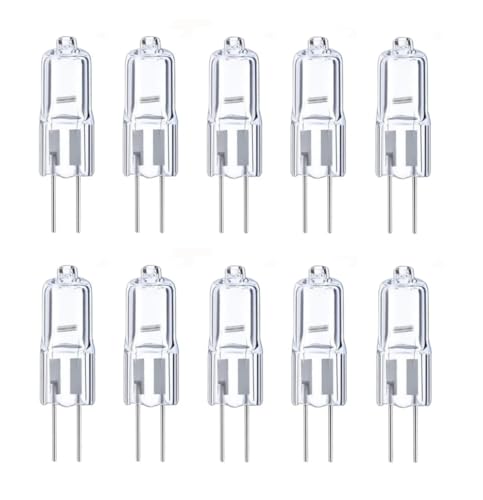 LISSEK 10 x Halogen Stiftsockellampe Kapsel Lampe G4 5W 10W 20W 5 10 20 Watt 12V Leuchtmittel (5) von LISSEK