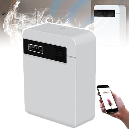 200 Ml Duftmaschine, Intelligenter Aromadiffusor Mit Wlan-Handysteuerung, Reichweite: 400–600 M³, Für Zuhause, Einkaufszentren, Duftgerät,White 200 Ml Duftmaschine, Intelligenter Aromadiffusor Mit Wlan-Handysteuerung, Reichweite: 400–600 M³, Für Zuhause, Einkaufszentren, Duftgerät,White von LISTaRSw