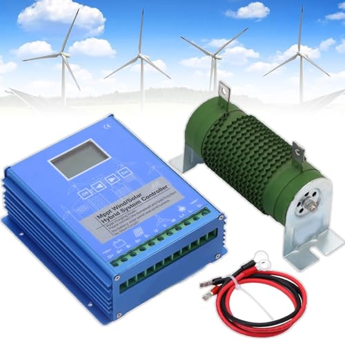 300–1000 W Wind-Solar-Hybrid-Controller – Smart Boost (12 V/24 V Oder 24 V/48 V), Solar-/Windturbinen-Controller, Multifunktionaler Mppt-Wind-Solar-Controller,12/24v-800w von LISTaRSw