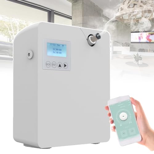 300 Ml Smart Scent Air Machine (300–400 M³ Abdeckung), Mit Verneblung + Wlan + Bluetooth-Steuerung, Geräuscharm (≤ 30 Db), Für Räume, Büros von LISTaRSw