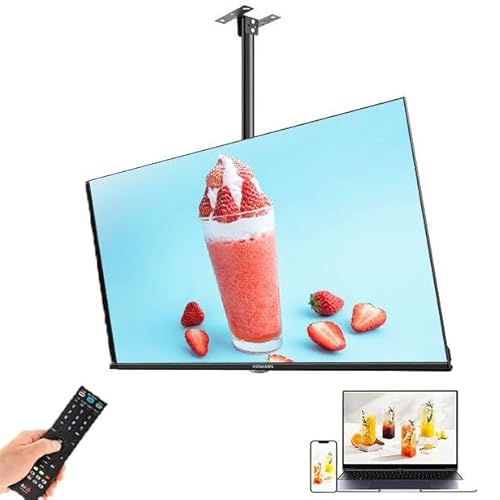 32-65 Zoll Hängende Werbemaschine Mit Abgehängter Decke, Digital Signage-Display, Unterstützt Split Screen/Wlan/Timer-Schalter, Für Restaurant, Café, Molkerei, Wand,1PCS-65in 32-65 Zoll Hängende Werbemaschine Mit Abgehängter Decke, Digital Signage-Display, Unterstützt Split Screen/Wlan/Timer-Schalter, Für Restaurant, Café, Molkerei, Wand,1PCS-65in von LISTaRSw