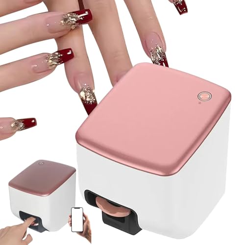 3D Smart Art Nageldrucker Mini Digital - 10 Sekunden Malen, Leichter Mobiler Nagelkunstdrucker, 4800 Dpi Professionelle 3D-Nagelkunstmaschine 3D Smart Art Nageldrucker Mini Digital - 10 Sekunden Malen, Leichter Mobiler Nagelkunstdrucker, 4800 Dpi Professionelle 3D-Nagelkunstmaschine von LISTaRSw