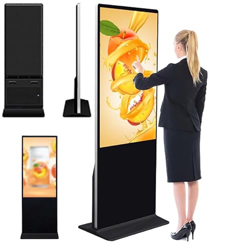 Digital Signage Kiosk - 4k Uhd Lcd-Bildschirm, 1920 * 1080 Stand-Touchscreen-Werbegerät, Unterstützt Wlan/U-Disk/Mehrere Geteilte Bildschirme, Zeitgesteuertes Ein-/Ausschalten,50in Digital Signage Kiosk - 4k Uhd Lcd-Bildschirm, 1920 * 1080 Stand-Touchscreen-Werbegerät, Unterstützt Wlan/U-Disk/Mehrere Geteilte Bildschirme, Zeitgesteuertes Ein-/Ausschalten,50in von LISTaRSw