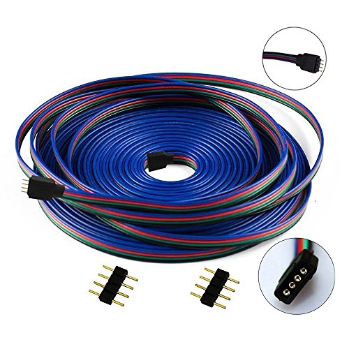 LITAELEK 10m 22AWG RGB LED Streifen Verlängerungskabel 4 polig LED Band Verlängerung Kabel RGB 5050 3528 2835 LED Strip Extension Cable LED Stripe Verbindungskabel LED Verbinder LED Anschlusskabel LITAELEK 10m 22AWG RGB LED Streifen Verlängerungskabel 4 polig LED Band Verlängerung Kabel RGB 5050 3528 2835 LED Strip Extension Cable LED Stripe Verbindungskabel LED Verbinder LED Anschlusskabel von LITAELEK