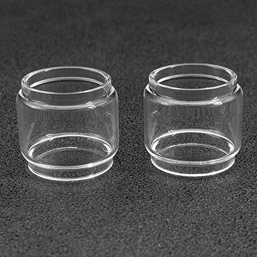 LITAO-CIG, 2pcs Blase Glas Fat Tube Ersatz Fat Glass Tank for Augvape Intake RTA,Frei von Tabak und Nikotin (Color : for Augvape Intake RTA, Size : 2 PCS) von LITAO-CIG,