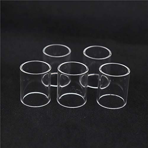 LITAO-CIG, 5 Stücke Ersatzglas Tank for Aspire Cleito 3,5 Ml/Cleito 120 4 ML/Nautilus 2 2 Ml/Nautilus X 2 Ml,Frei von Tabak und Nikotin (Color : Clear, Size : for Nautilus X 2ml) von LITAO-CIG,