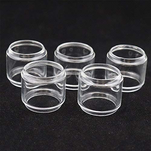 LITAO-CIG, 5PCS Ersatzglas Tube for UWELL Whirl 22 2ml / 3.5ml,Frei von Tabak und Nikotin (Farbe : Fat Glass 3.5ml, Größe : 5PC) von LITAO-CIG,