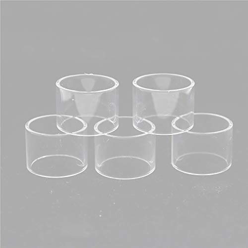 LITAO-CIG, 5er Ersatzglas Tube for SMOK TFV Mini V2 2ml / 5ml,Frei von Tabak und Nikotin (Farbe : Straight Glass 2ml, Größe : 5PC) von LITAO-CIG,