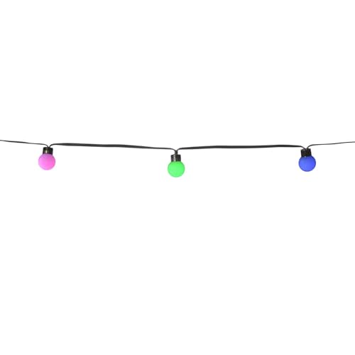 LITE BULB MOMENTS Smart Outdoor Light Chain 10m | Party | 50 x Globe 3cm | Wasserfeste Lichterkette IP65 | Smart Home, App-gesteuert | +16 Mio Farben | dynamische Szenen | Musik-Sync LITE BULB MOMENTS Smart Outdoor Light Chain 10m | Party | 50 x Globe 3cm | Wasserfeste Lichterkette IP65 | Smart Home, App-gesteuert | +16 Mio Farben | dynamische Szenen | Musik-Sync von LITE BULB MOMENTS