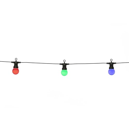 LITE BULB MOMENTS Smart Outdoor Light Chain 14m | Partybeleuchtung | 15 x Globe 5cm | Wasserfeste Lichterkette IP65 | App-gesteuert | +16 Mio Farben | dynam. Szenen | Musik-Sync LITE BULB MOMENTS Smart Outdoor Light Chain 14m | Partybeleuchtung | 15 x Globe 5cm | Wasserfeste Lichterkette IP65 | App-gesteuert | +16 Mio Farben | dynam. Szenen | Musik-Sync von LITE BULB MOMENTS