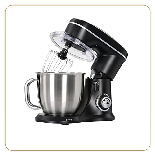 LITTLE BALANCE 8574 Easy Pâtisserie, Multifunktions-Kuchmaschine, Rührer, Schneebesen, Knetmaschine, 10 Geschwindigkeiten, Schüssel 4,5 l, 1000 W, Edelstahl von LITTLE BALANCE