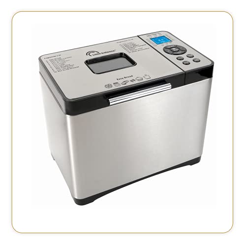 Little balance 8398 Easy Bread, Brotbackmaschine, Baguettes, Brötchen, 19 Programme, bis zu 1 kg, komplett aus Edelstahl Little balance 8398 Easy Bread, Brotbackmaschine, Baguettes, Brötchen, 19 Programme, bis zu 1 kg, komplett aus Edelstahl von LITTLE BALANCE