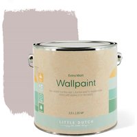 Wandfarbe Matt Waves Mauve Lila 2,5L - Little Dutch von LITTLE DUTCH