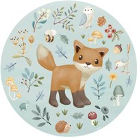 Wandsticker xl Forest Friends (100x100cm) - Little Dutch von LITTLE DUTCH