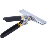 6 Zoll gerade Crimpzange Metallformer Handbiegewerkzeug Multifunktions-Klappzange 1,4 Zoll Backenbreite Bieger Handwerkzeug zum Biegen und Abflachen von LITZEE