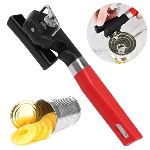 Dosenöffner Manuell mit Magnet Flaschenöffner für Senioren,Multifunktional Deckelöffner für Schraubgläser Dosenöffner Testsieger für Schwache Hände, Arthritis, Ältere, Kinder,Frauen von LITZEE