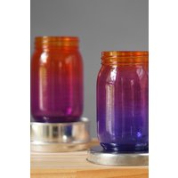 Mason Jar Stiftehalter Hippie Dekor Schreibtisch Organizer Büro Accessoires College Student Geschenk Für Sie von LITdecor