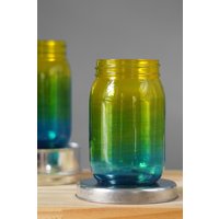 Schreibtisch Organizer Büro Dekor Mason Jar Accessoires Stiftehalter College Student Geschenk Hippie von LITdecor