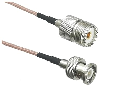 LIUCH 1 Stücke RG316 Kabel UHF PL259 SO239 Auf SMA/UHF/BNC Stecker & Buchse Jack Crimp RF Jumper Zopf 4 zoll ~ 10FT(8,6FT (2M)) von LIUCH