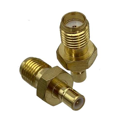 LIUCH 1 stücke Adapter SMA Auf SMB Stecker & Weibliche Jack Draht Terminal RF Koaxial Stecker Messing(SMA Jack to SMB Plug) von LIUCH