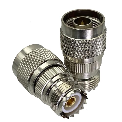 LIUCH 1 stücke N Stecker Zentrum Auf UHF Weibliche SO-239 SO239 Jack RF Adapter Stecker Koaxial Kabel Terminals von LIUCH