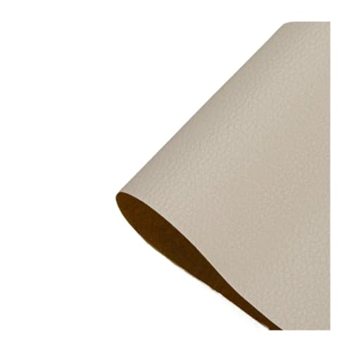 LIUCH 10–300 cm selbstklebendes Leder-Reparaturflickenband, selbstklebend, for Sofa, Motorrad, Autositz, Tasche, Heim, Laken, Flicken(Creamy White,50 x 100cm) von LIUCH