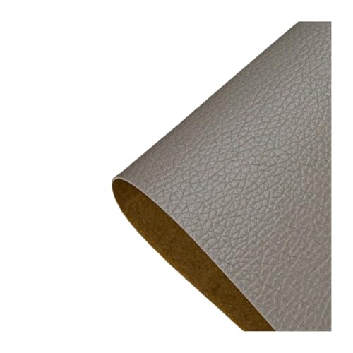 LIUCH 10–300 cm selbstklebendes Leder-Reparaturflickenband, selbstklebend, for Sofa, Motorrad, Autositz, Tasche, Heim, Laken, Flicken(Gray,100 x 138cm) von LIUCH