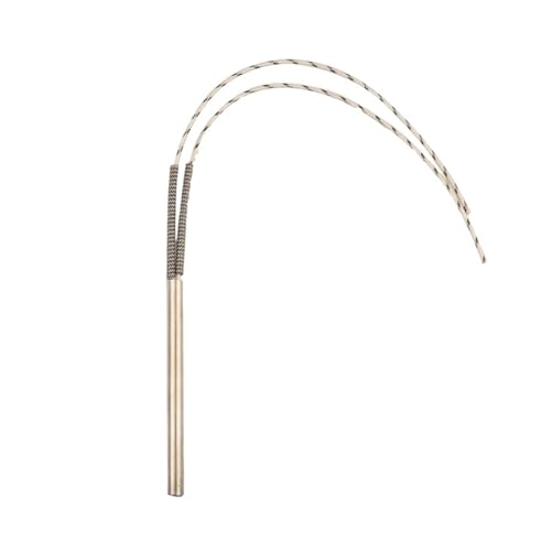 LIUCH 10 Stück 6 x 150 mm Formpatronen-Heizelement 201SUS/304SUS/304SMLS Rohrheizelement 225 W/280 W/370 W(48V,SMLS304 6x150mm 370W) von LIUCH