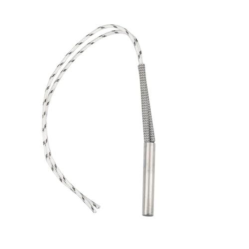 LIUCH 10 Stück 8 x 80 mm/0,31 x 3,15 Zoll Zweidraht-Heizelemente, Heizpatrone, 100 W/125 W/160 W Formheizrohr(24V,SMLS304 8x80mm 260W) von LIUCH
