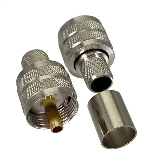 LIUCH 10 stücke Stecker PL259 UHF Männlichen Crimp RG8 LMR400 RG213 RG165 RG214 RG393 Kabel RF Koaxial Draht Terminals LIUCH 10 stücke Stecker PL259 UHF Männlichen Crimp RG8 LMR400 RG213 RG165 RG214 RG393 Kabel RF Koaxial Draht Terminals von LIUCH