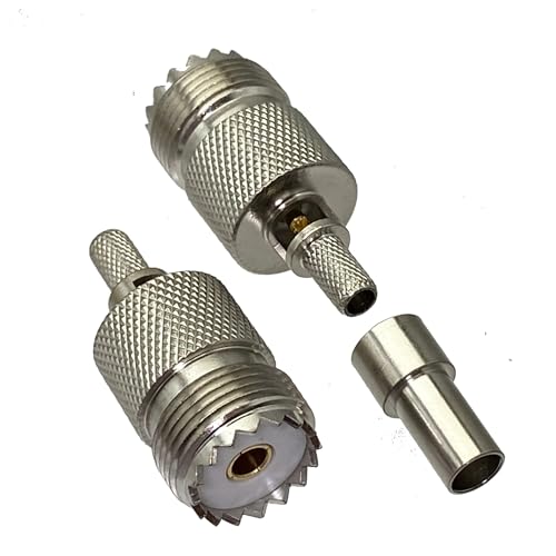 LIUCH 10 stücke Stecker UHF Weibliche SO239 Fenster Crimp RG58 RG142 LMR195 RG400 Kabel RF Koaxial Draht Terminals LIUCH 10 stücke Stecker UHF Weibliche SO239 Fenster Crimp RG58 RG142 LMR195 RG400 Kabel RF Koaxial Draht Terminals von LIUCH