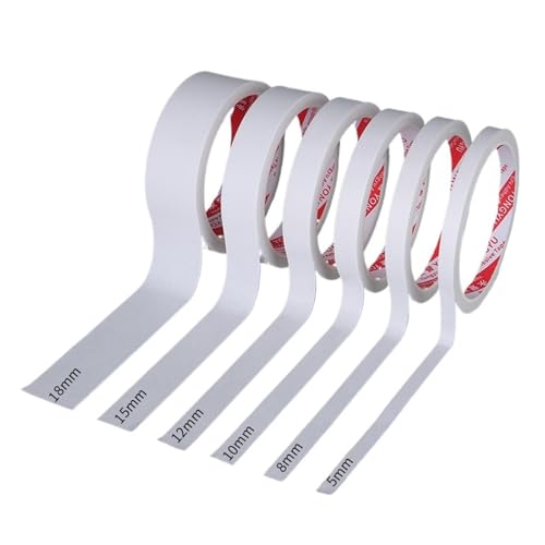 LIUCH 164Ft Doppelseitiges Klebeband 8M Ultradünner Weißer Starker Klebebandaufkleber for Home Office Craft Doppelseitiges Klebeband Klebriges Papier(40mm) von LIUCH