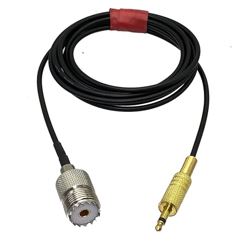 LIUCH 1pce SO239 UHF Auf 3,5mm Mono 1/8 "TS Stecker CCTV Kamera Monitor Antenne Kabel RG174 6 zoll ~ 10FT(10FT (3M)) von LIUCH