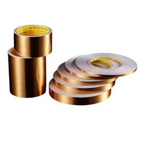 LIUCH 20m selbstklebende Fliesenaufkleber Klebeband Boden wasserdicht Wand Lücke Dichtungsstreifen Gold Silber Fliesen Schönheit Naht Aufkleber HomeDecoration(Gold,20M_0.5CM) von LIUCH