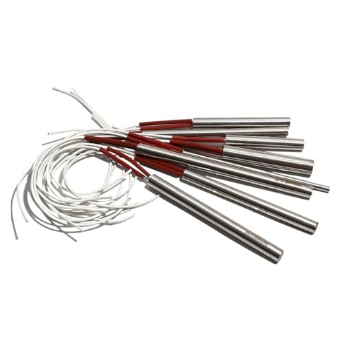 LIUCH 304SUS 6/8/9/9,5 mm 220 V Spritzgussform Elektrische Stabelementheizung Patronenheizung Form Trockenbrennen 10 Stück(24V 80W 6x40mm) von LIUCH