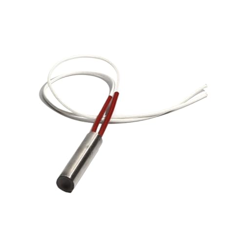 LIUCH 5 STÜCKE 15mm Durchmesser 50~60mm 110/220/380 V Zylindrische Einzelkopf-Doppelheizung 304SUS Elektrische Heizröhre 230/240/250/270/280 W(380V,240W 15x52mm(DxL)) von LIUCH