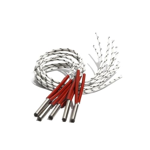 LIUCH 5 STÜCKE 6mm 50~60mm 316SUS Heizpatrone 110 V/220 V/380 V Rohrförmiges elektrisches Element 120 W/130 W/140 W/150 W(220V,150W 6x60mm(DxL)) von LIUCH
