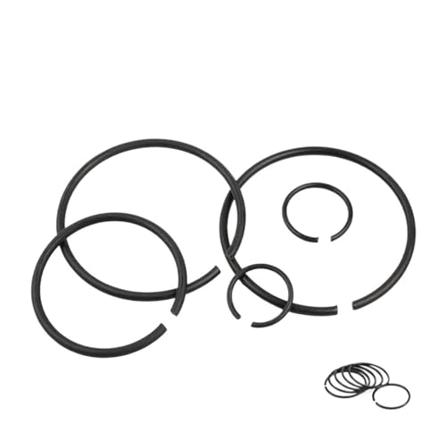 LIUCH 70 Manganstahl GB895.2 Runddraht-Sprengringe for Wellen M4 M5 M6 M7 M8 M10 M12 M14 M16-M140 Sicherungsringe(M55-(3pcs)) von LIUCH
