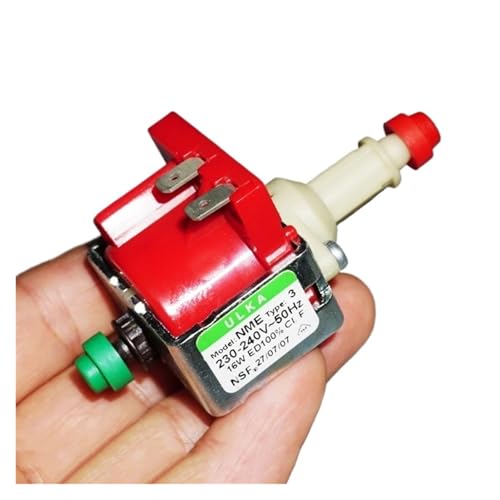 LIUCH AC220V 230V 16W Original Mini Elektromagnetische Pumpe Kaffeemaschine selbstansaugende Wasserdampfreinigerpumpe 90 Cc/min LIUCH AC220V 230V 16W Original Mini Elektromagnetische Pumpe Kaffeemaschine selbstansaugende Wasserdampfreinigerpumpe 90 Cc/min von LIUCH