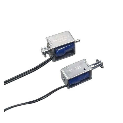 LIUCH DC 12V-24V Push-Pull-Typ/Pull-Typ Mini Solenoid-Elektromagneten Magnet for Intelligente Türschloss/Spielzeug Modell von LIUCH