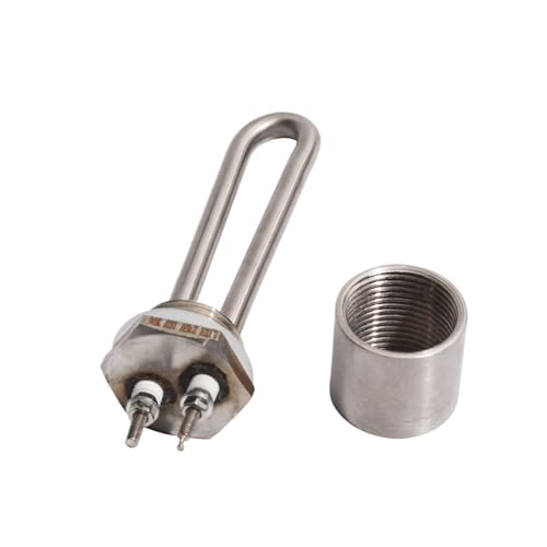 LIUCH DN25 (32 mm) Heizelement 110 V/220 V Heizungen, 700 W/1000 W/1500 W(Silver,220V_1.5KW175L DN25) von LIUCH