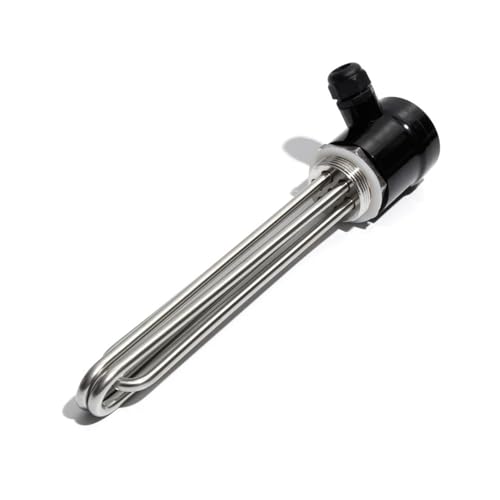 LIUCH DN40 Bakelit-Abdeckung mit Erdungsschraube und Sonde, 380 V (220 V, 9 kW, 290 mm, DN40) von LIUCH