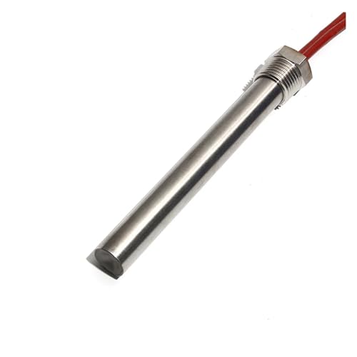LIUCH Elektrische Heizpatrone DN15/21 mm Gewinde für Wasser 15 x 100-600 mm 220 V Heizelement Edelstahl akzeptieren benutzerdefinierte 1 Stück (DN15 15 x 450 mm 1700 W) von LIUCH