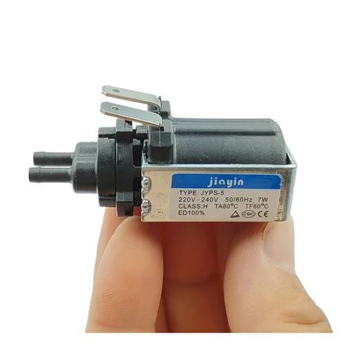 LIUCH Elektromagnetische Pumpe AC220-240V 7W Mini-Wasserabsaugung for Handbügeleisen, Dampfwischer, Dampfglätter, Kaffeemaschine von LIUCH