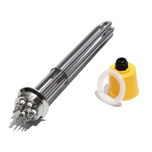 LIUCH Für Klemme 5,1 cm (2 Zoll), für Heim-Bierausrüstung (Gold, 220 V _ 4,5 kW, 210 l, 304SS) von LIUCH