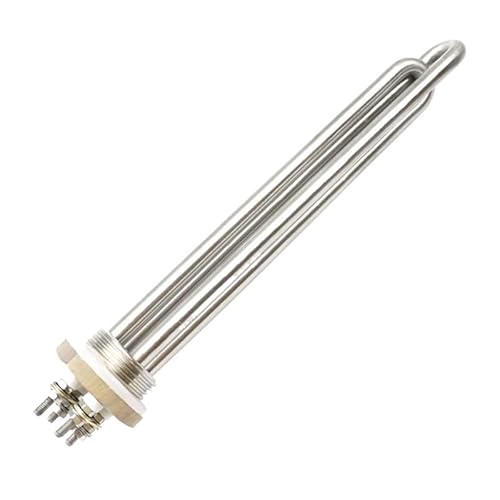 LIUCH Heizelement, 12 V/24 V/36 V/48 V, Rohrheizelement, DN25-Gewinde, Solarwiderstand (Heizung, 36 V, 1200 W BSP) von LIUCH