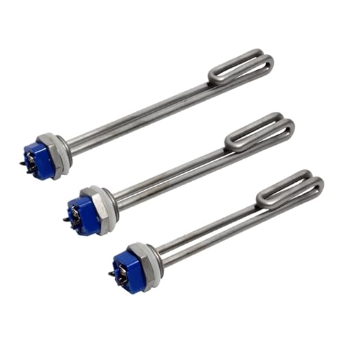 LIUCH Heizelement, 220 V-240 V, DN25, Schraubheizung, für Heizkessel alle 304SUS (110 V, 3 kW, 230 l), 2,5 cm von LIUCH